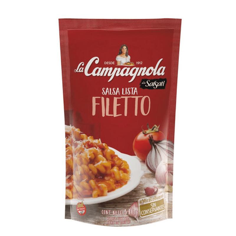 SALSA LA CAMPAGNOLA x340gr D/P FILLETO