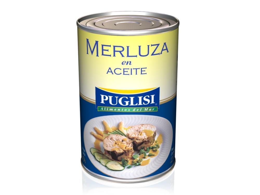 MERLUZA PUGLISI x380gr EN ACEITE