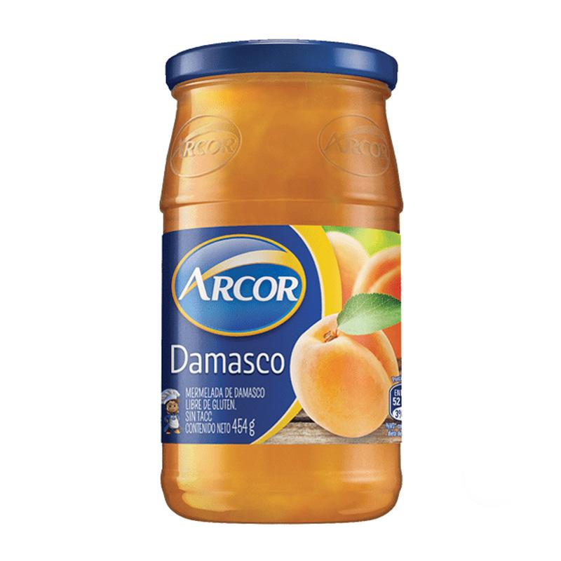MERMELADA ARCOR x454gr DAMASCO +FRUTA