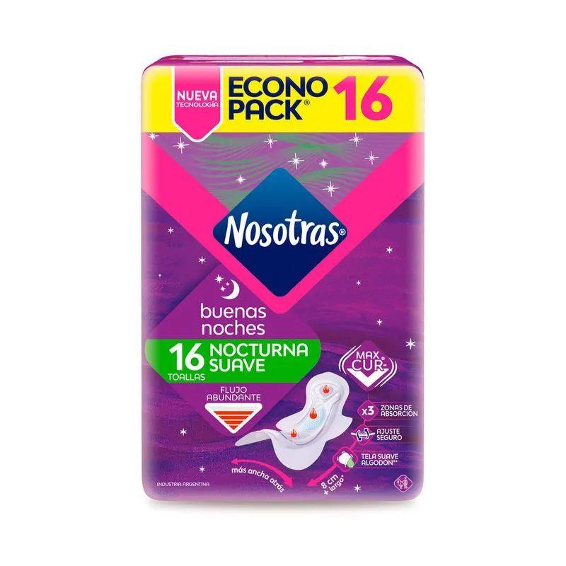 TOALLAS NOSOTRAS BUENAS NOCHES x16u