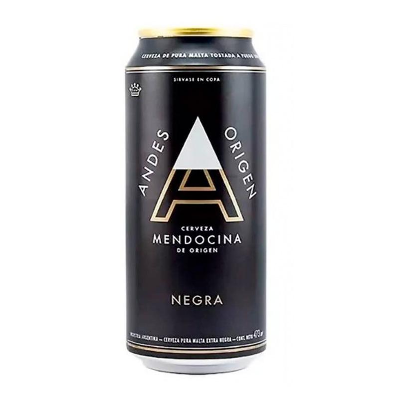 LATA CERVEZA ANDES x473cc NEGRA