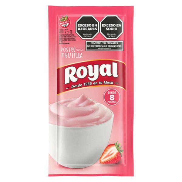 GELATINA ROYAL LIGHT x25gr FRUTILLA