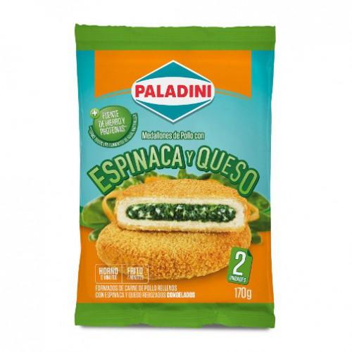 MEDALLONES DE POLLO PALADINI x2u ESP Y QUESO