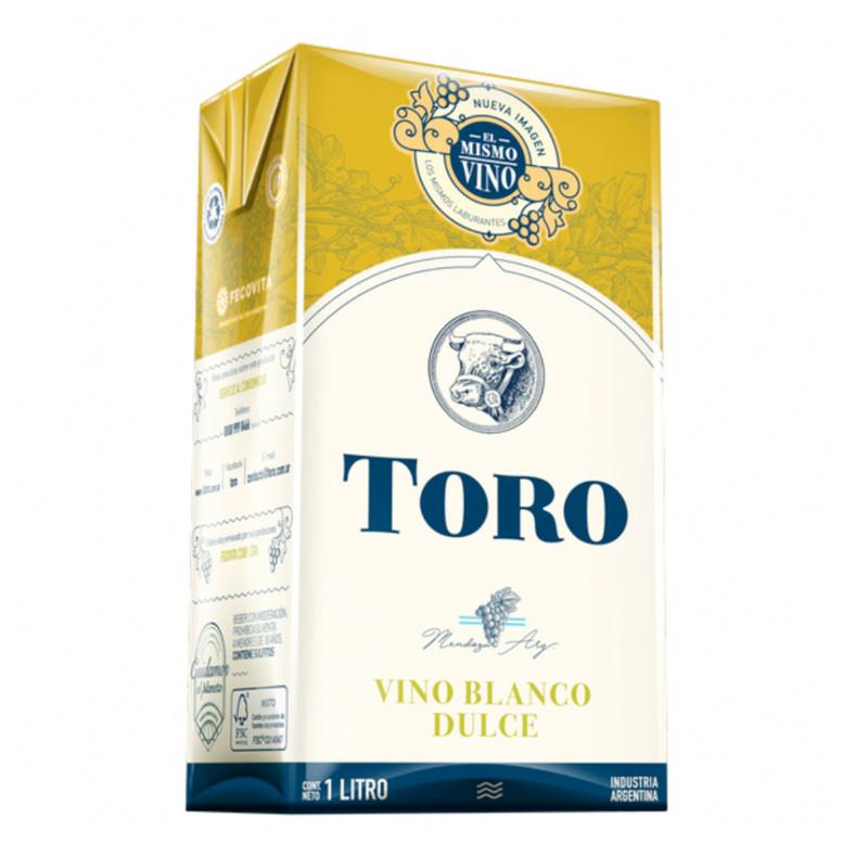 VINO TORO x1l TETRA BLANCO