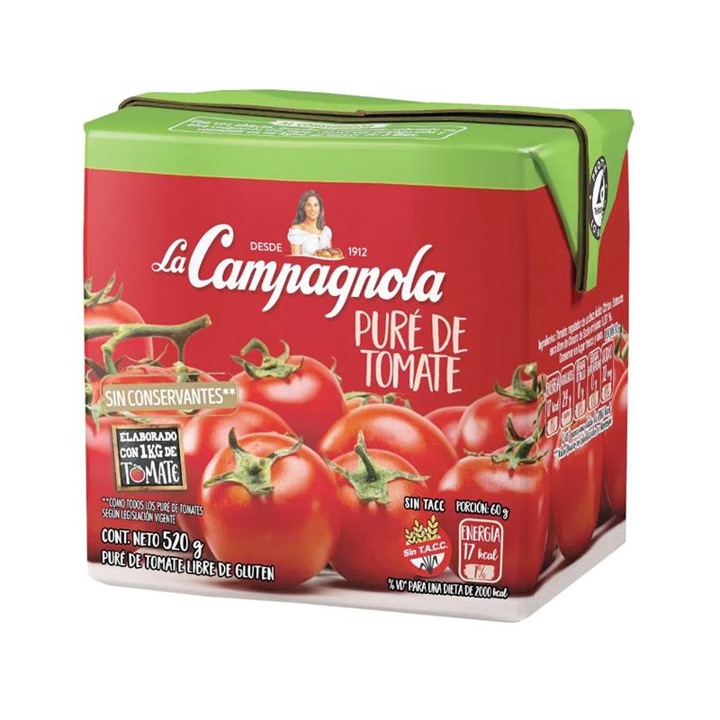 PURE DE TOMATE LA CAMPAGNOLA x520gr