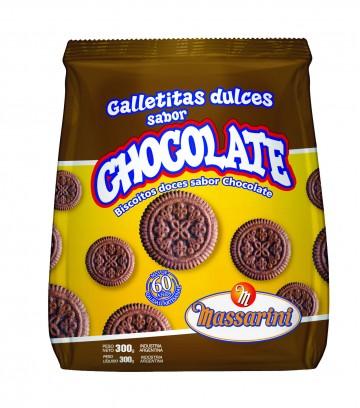 GALLETITAS MASSARINI x300gr CHOCOLATE