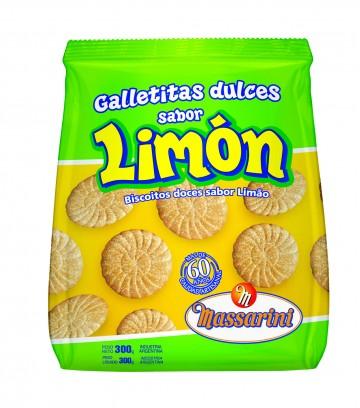 GALLETITAS MASSARINI x300gr LIMON
