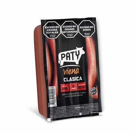 SALCHICHAS PATY VIENA x6u CLASICA