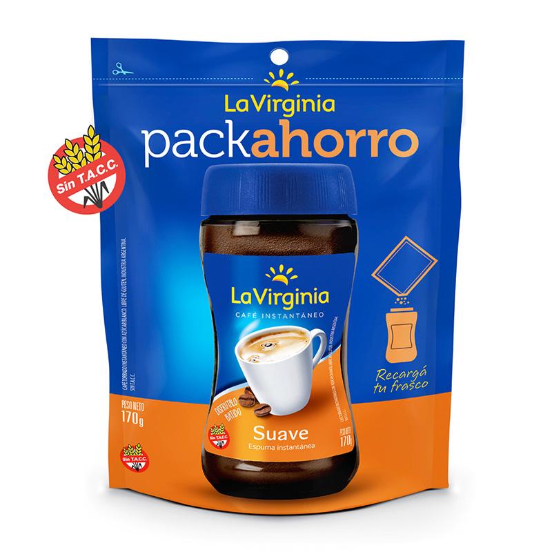 CAFE LA VIRGINIA INSTANTANEO x170gr D/P SUAVE