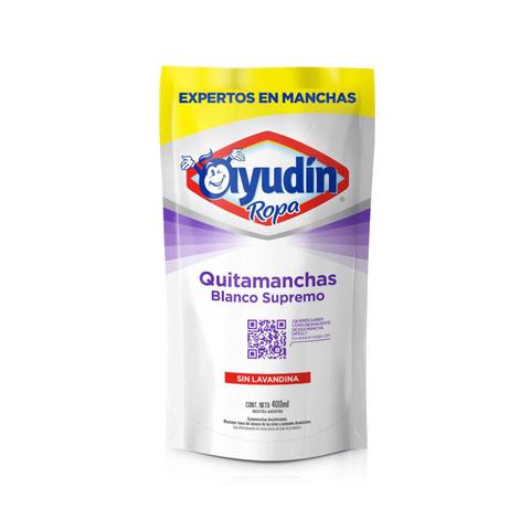 QUITAMANCHAS AYUDIN D/P x400ml BLANCO SUPREMO
