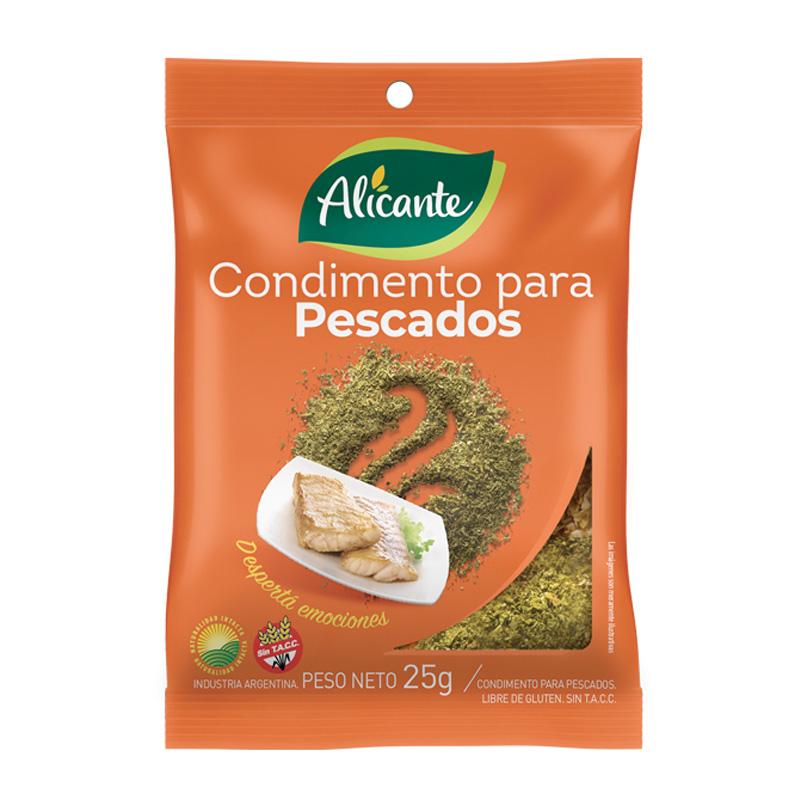 CONDIMENTO ALICANTE x25gr P/PESCADO