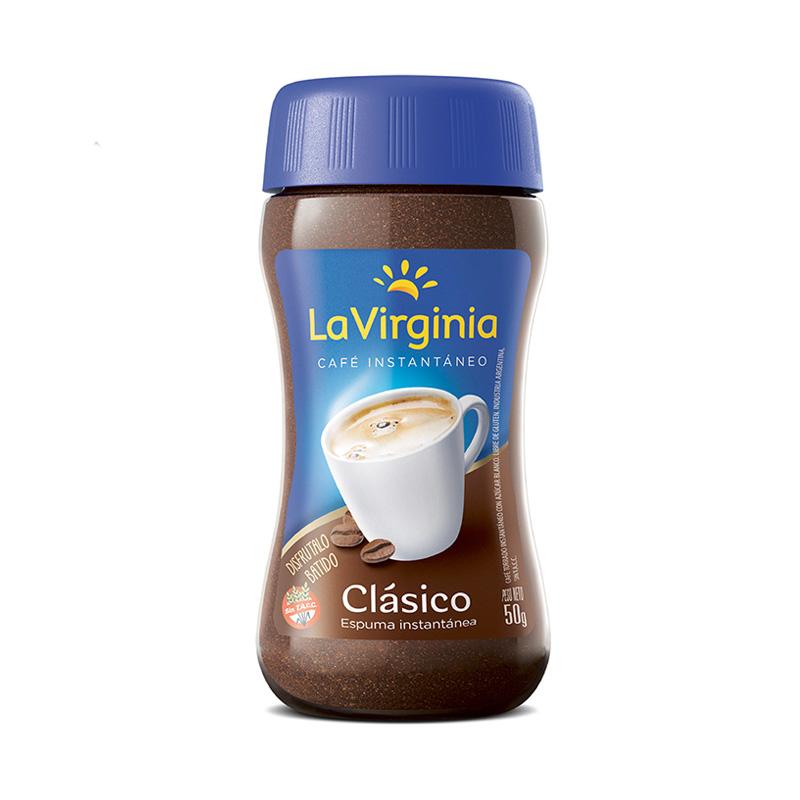 CAFE LA VIRGINIA INSTANTANEO x50gr FRASCO CLASICO