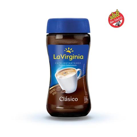 CAFE LA VIRGINIA INSTANTANEO x170gr FRASCO CLASICO