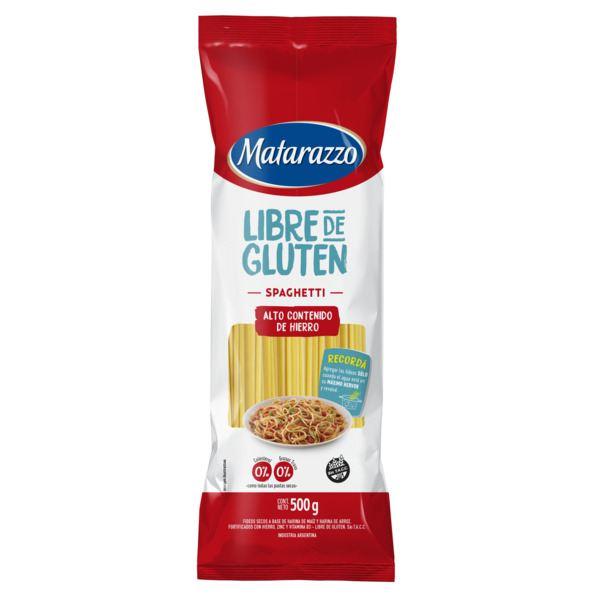 FIDEOS MATARAZZO SIN GLUTEN x500gr SPAGHETTI