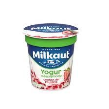 YOGUR MILKAUT x150G C/FRUTAS FRUTILLA DESCREMADO