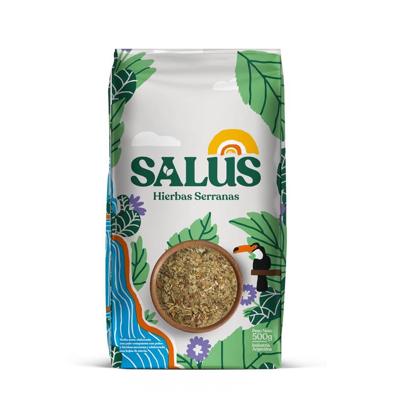 YERBA MATE SALUS x500gr NATURAL