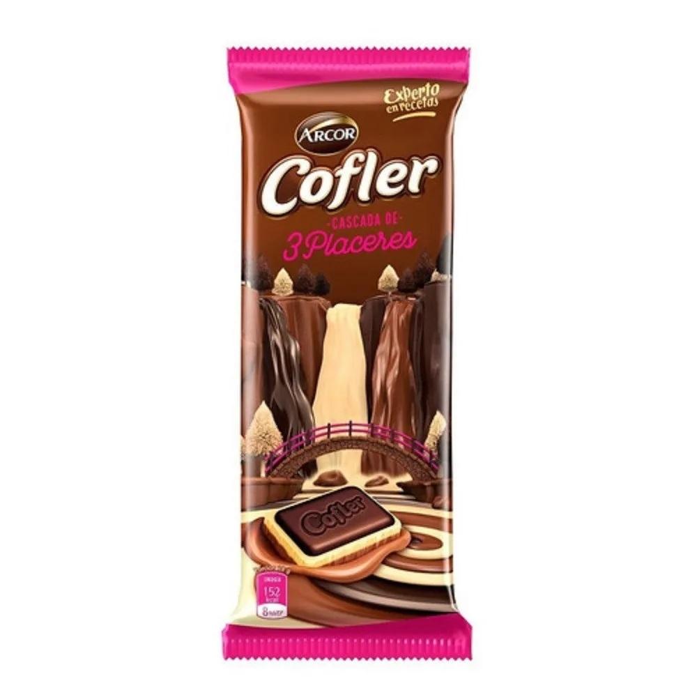 CHOCOLATE COFLER x55gr TRES PLACERES