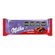 CHOCOLATE MILKA LEGER x110g ALMENDRAS