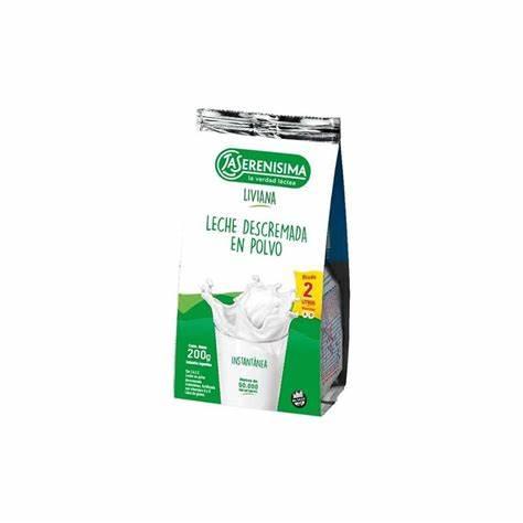 LECHE EN POLVO LA SERENISIMA x200g LIVIANA