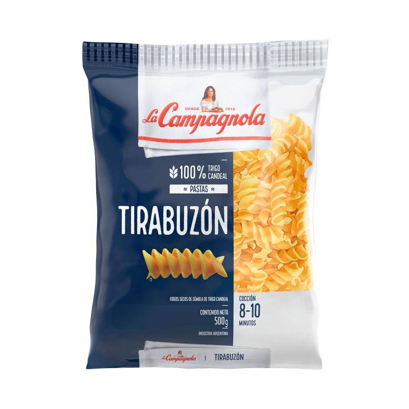 FIDEOS LA CAMPAGNOLA x500gr TIRABUZON
