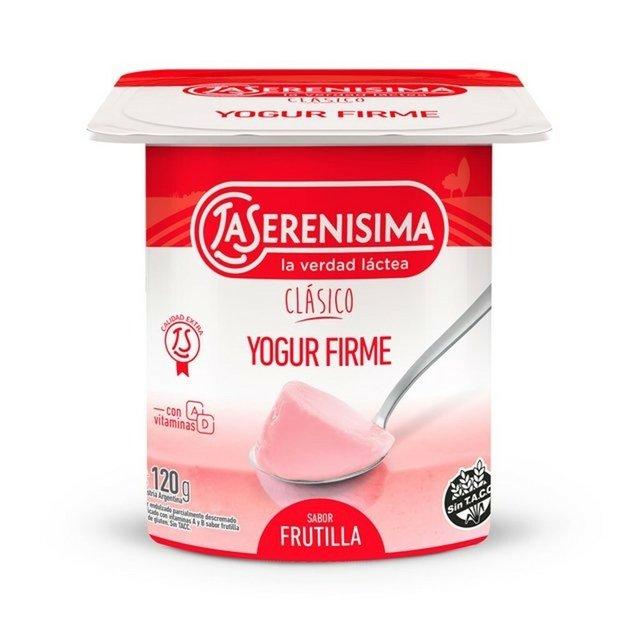 YOGUR LS CLASICO FIRME x1u x120g FRUTILLA ENTERO