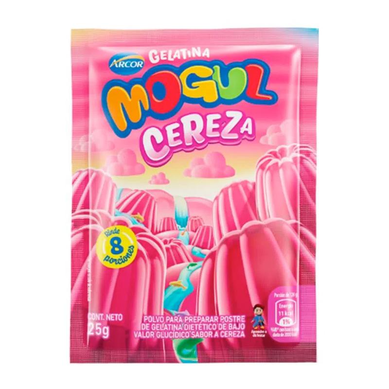 GELATINA ARCOR MOGUL x25gr CEREZA