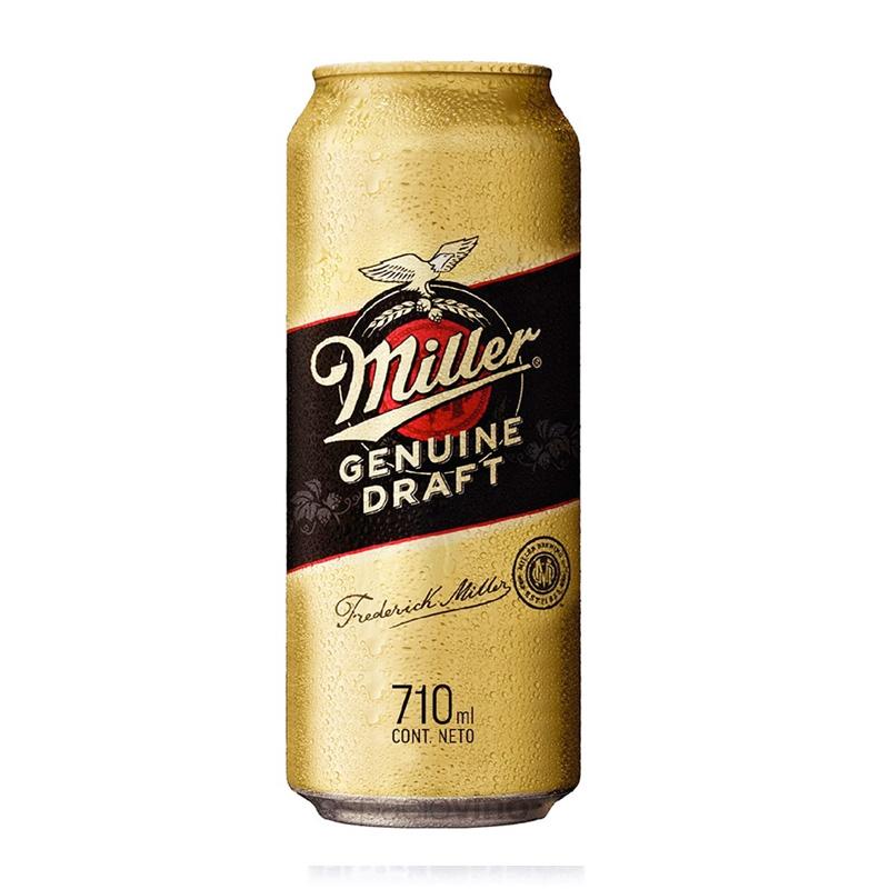 LATA CERVEZA MILLER x710cc
