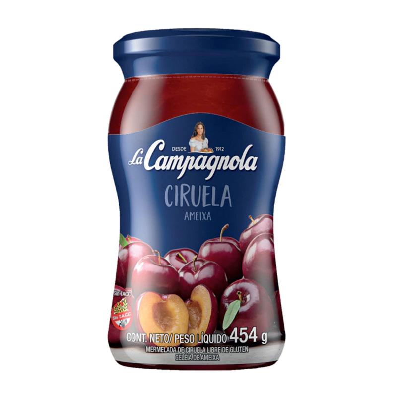 MERMELADA LA CAMPAGNOLA x454gr CIRUELA +FRUTA