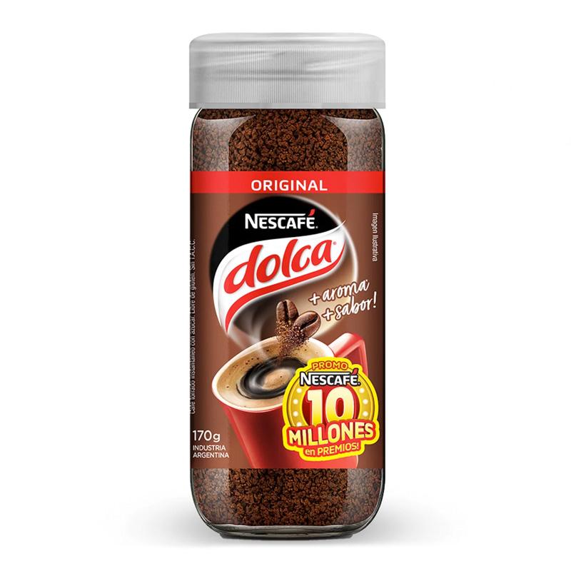 CAFE NESCAFE DOLCA x170gr FRASCO CLASICO