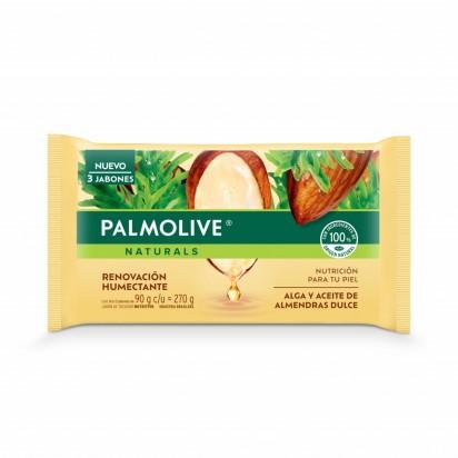 JABON DE TOCADOR PALMOLIVE x3u x90g ALMENDRAS