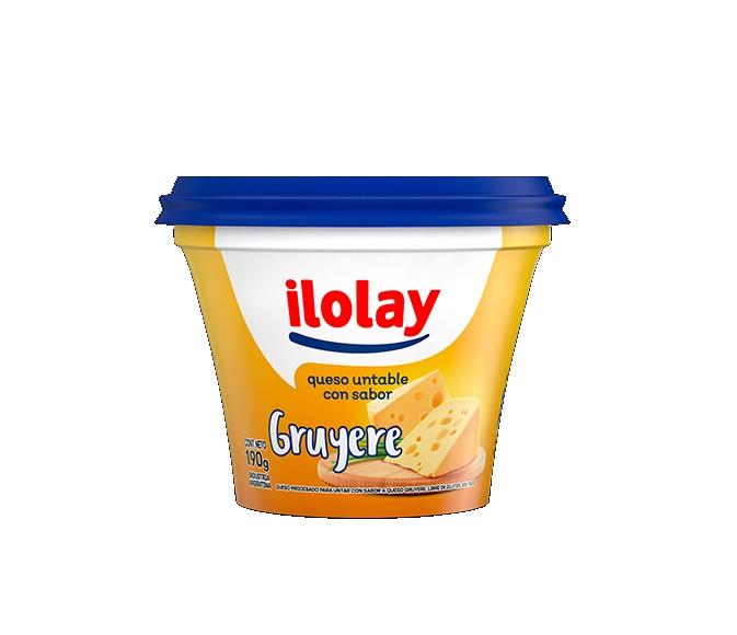 QUESO UNTABLE ILOLAY x190gr GRUYERE