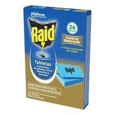 RAID TABLETA P/MOSQ REPUESTO x24U