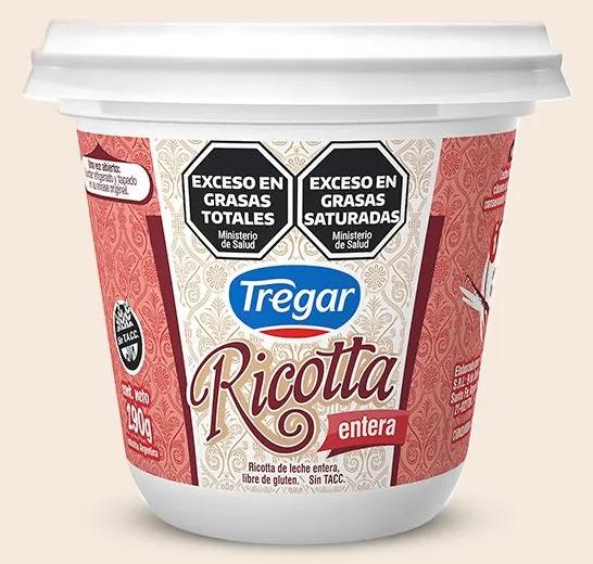 RICOTA TREGAR x290gr ENTERA