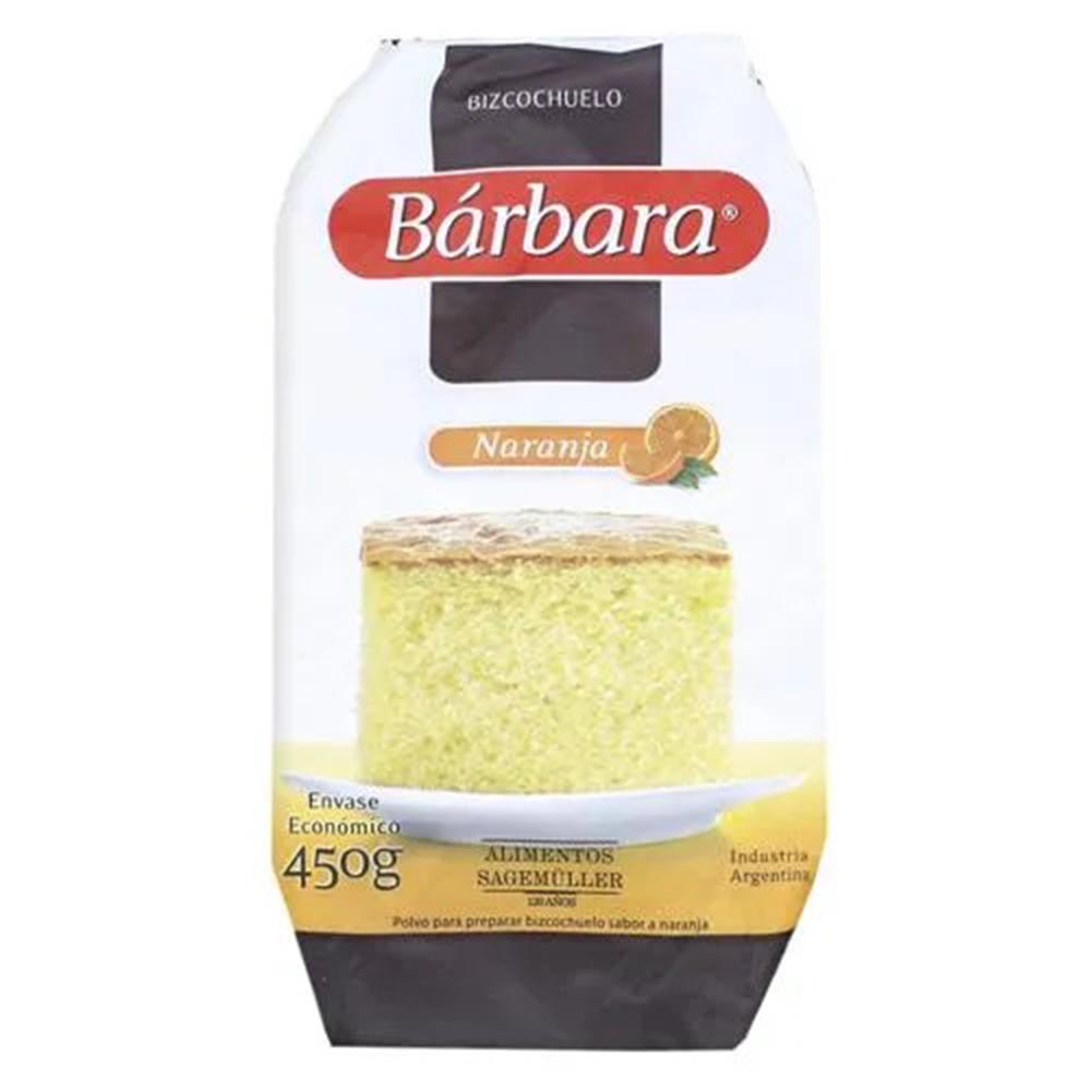 BIZCOCHUELO BARBARA 450gr NARANJA