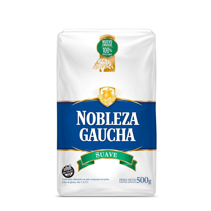 YERBA NOBLEZA GAUCHA x500gr SUAVE