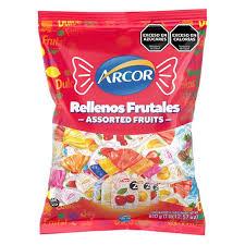CARAMELOS ARCOR x140gr RELLENOS FRUTALES