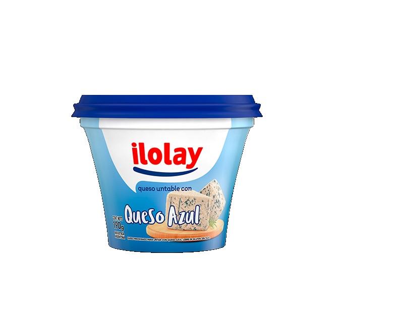 QUESO UNTABLE ILOLAY x190gr BLUE CHEESE