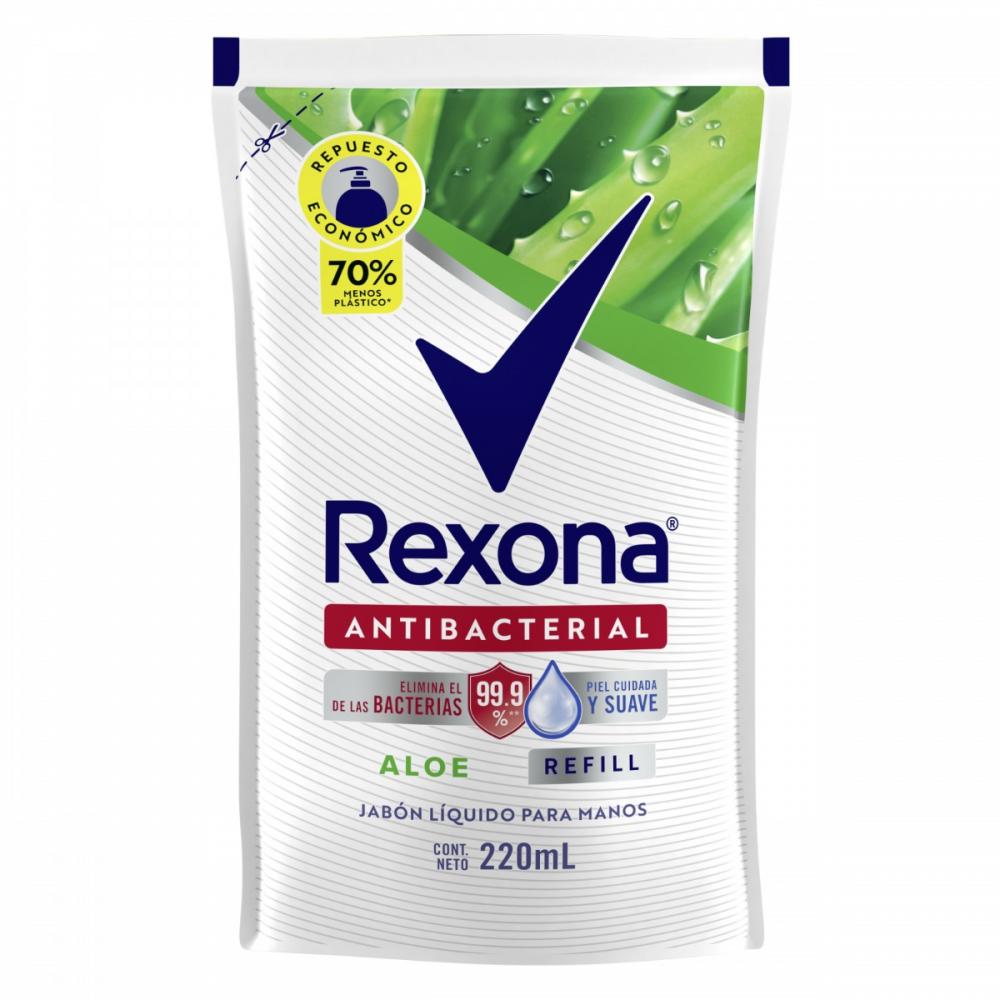 JABON LIQ. REXONA x220ml ORIGINAL ANTIBACTERIAL