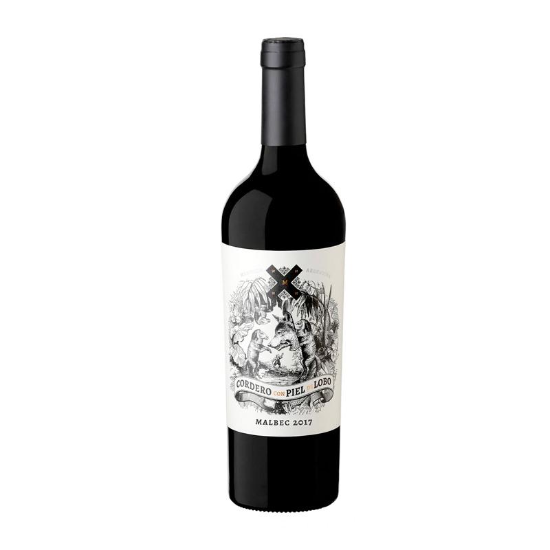 VINO CORDERO CON PIEL DE LOBO x750ml MALBEC