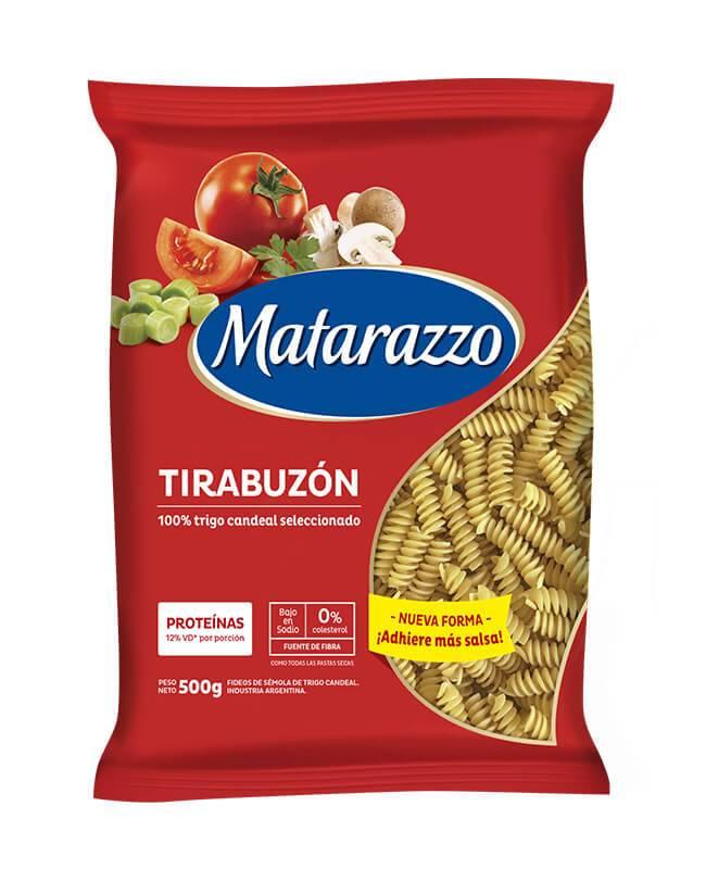 FIDEOS MATARAZZO x500gr TIRABUZON