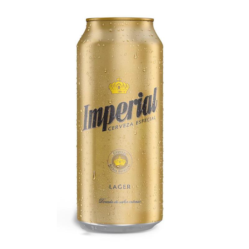 LATA CERVEZA IMPERIAL x473cc LAGER