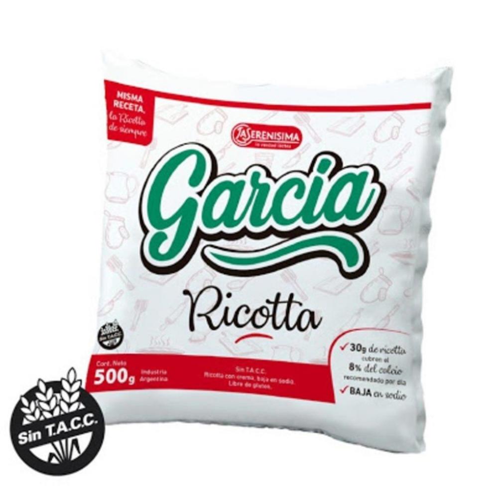 SACHET RICOTA GARCIA x500gr ENTERA