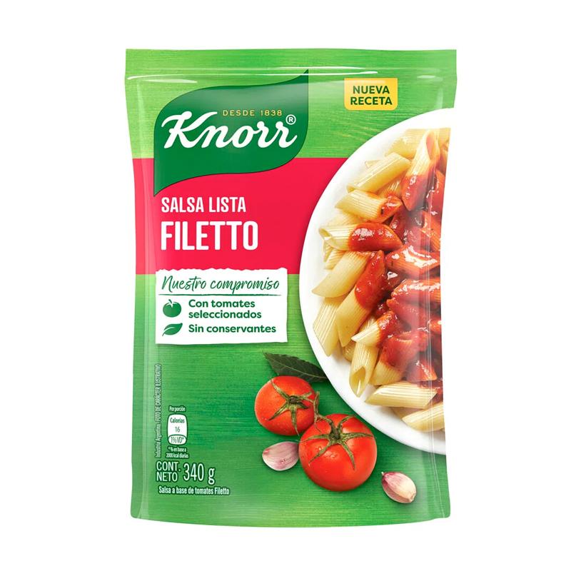 SALSA KNORR x340G D/P FILETTO