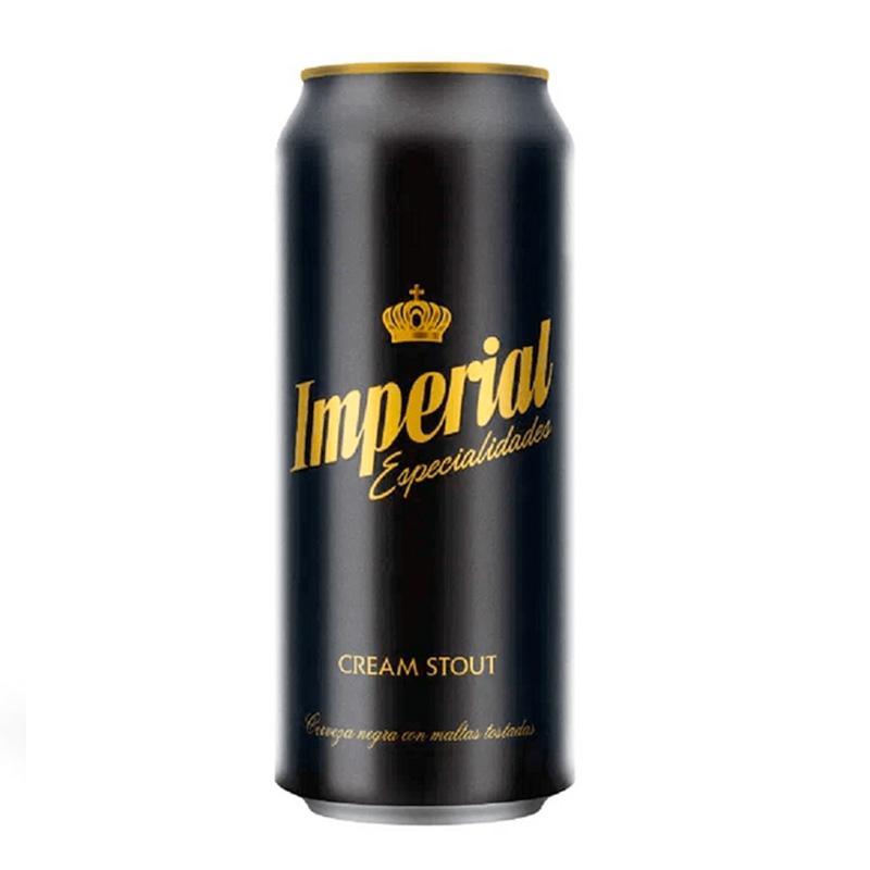LATA CERVEZA IMPERIAL x473cc CREAM STOUT