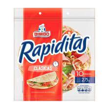 RAPIDITAS BIMBO x275gr CLASICAS