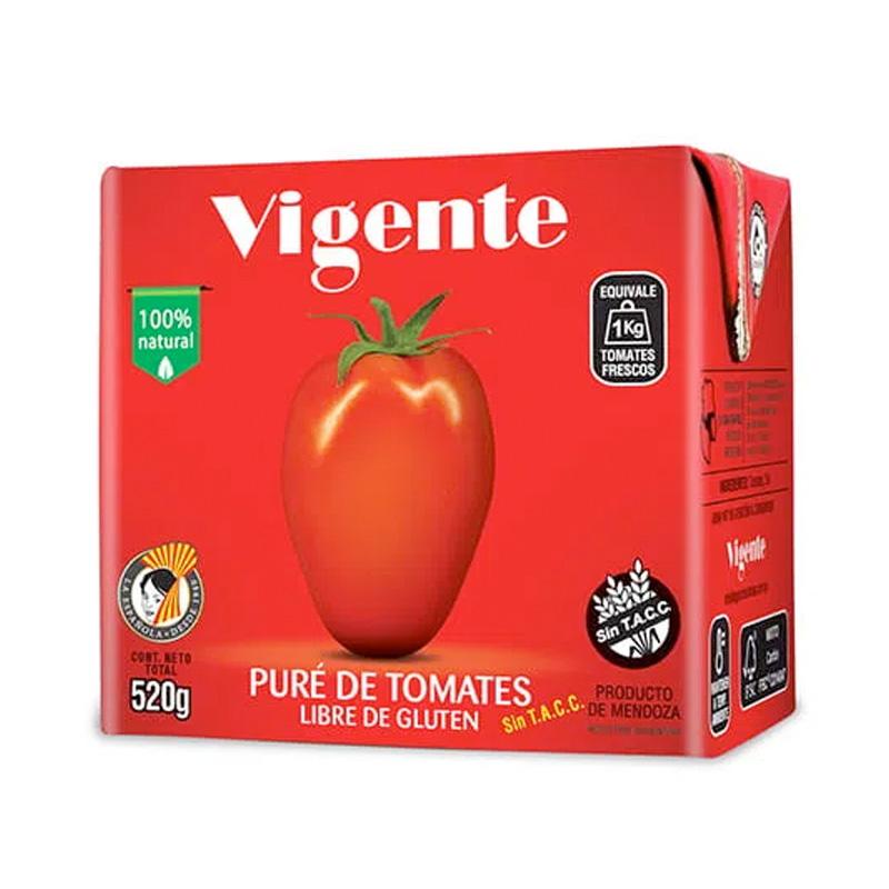 PURE DE TOMATE VIGENTE x520gr
