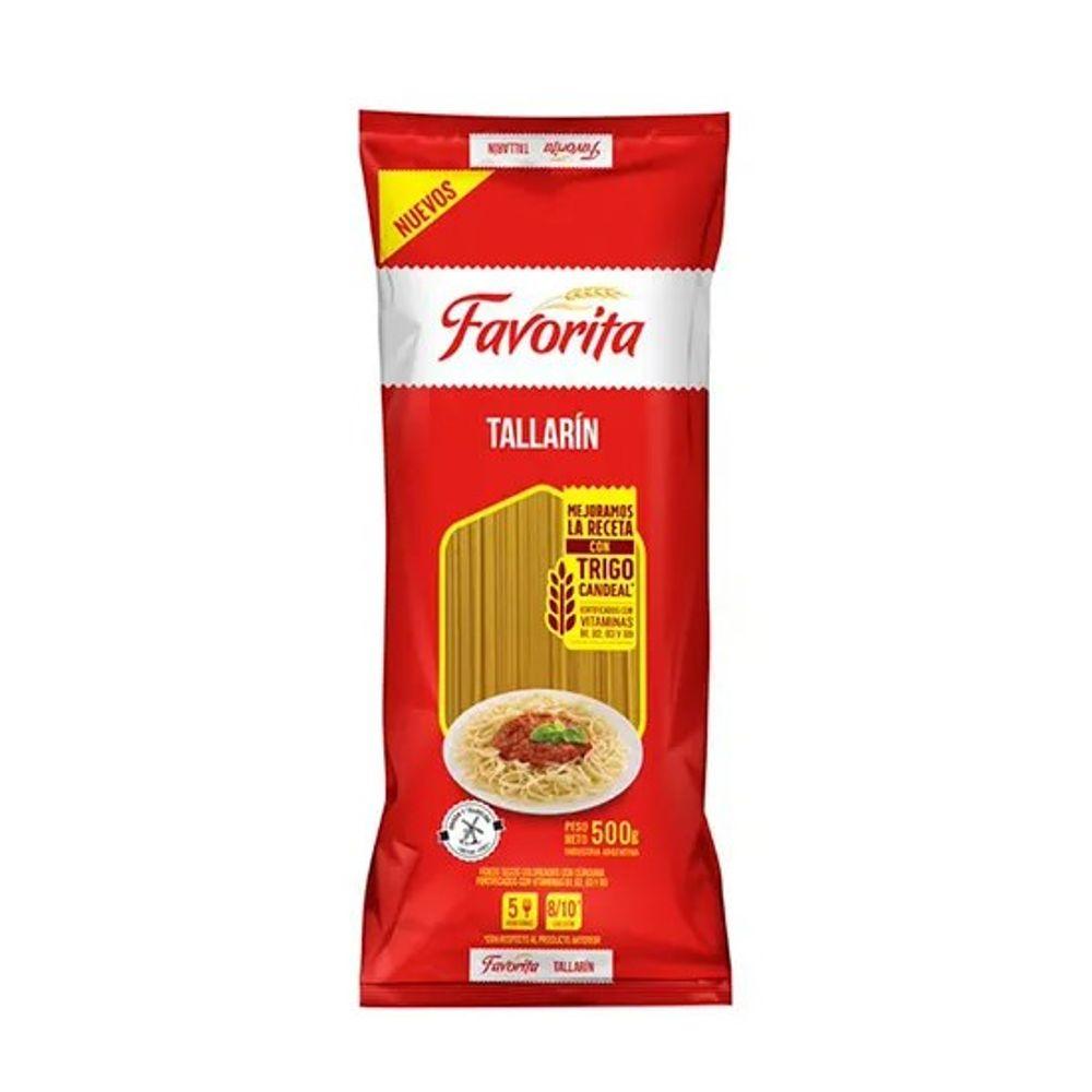 FIDEOS FAVORITA x500G TALLARINES