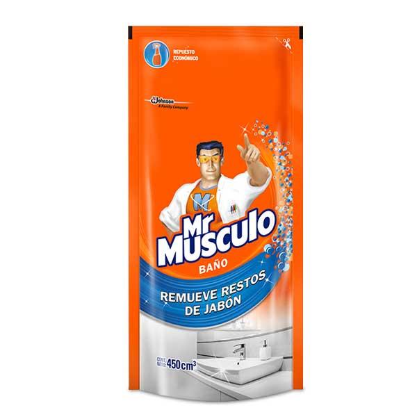 LIMPIADOR MR MUSCULO D/P x450ml BA?O