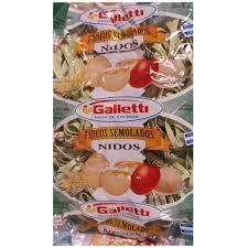 FIDEOS GALLETTI x400G NIDOS SEMOLADOS VERDES