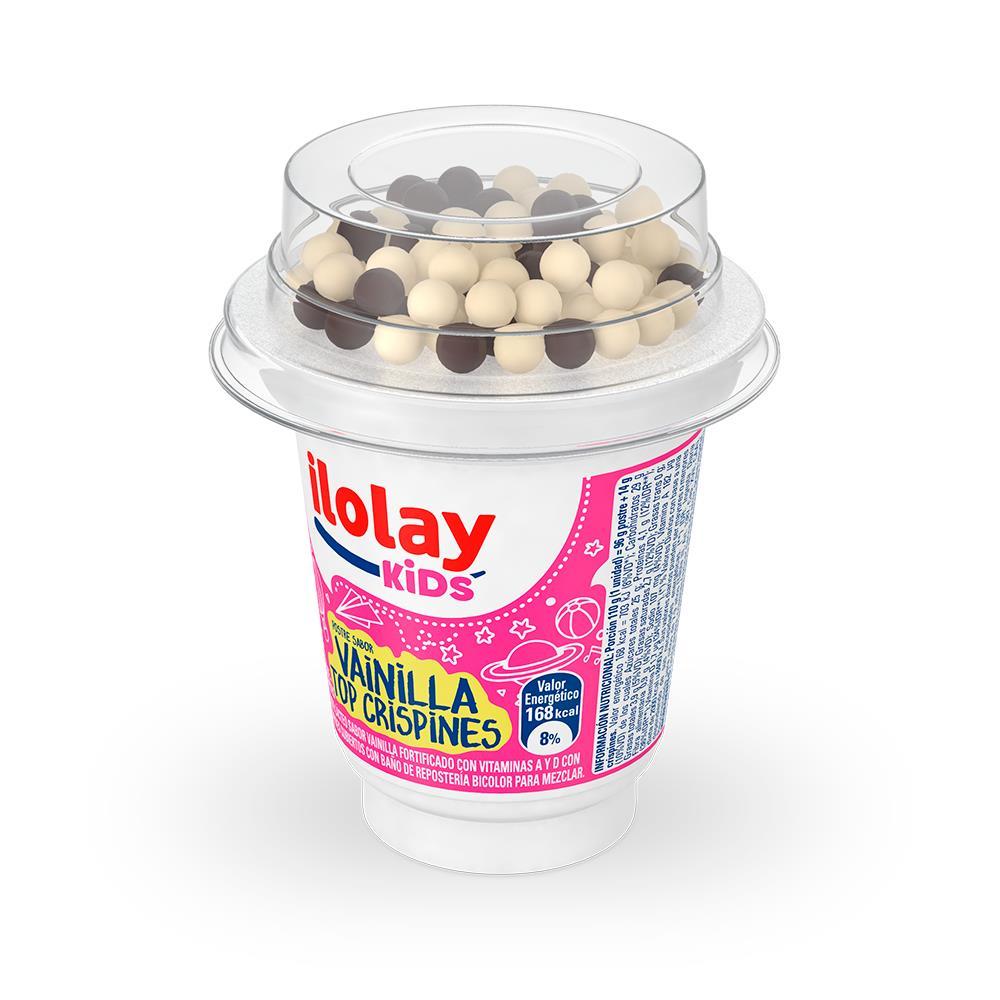 POSTRE ILOLAY KIDS x110gr CON CRISPINES